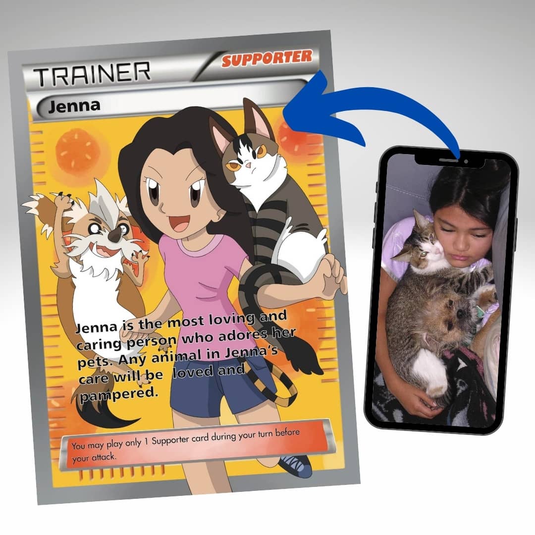 Custom Trainer Card - ByArianna Custom Trainer Card - ByArianna