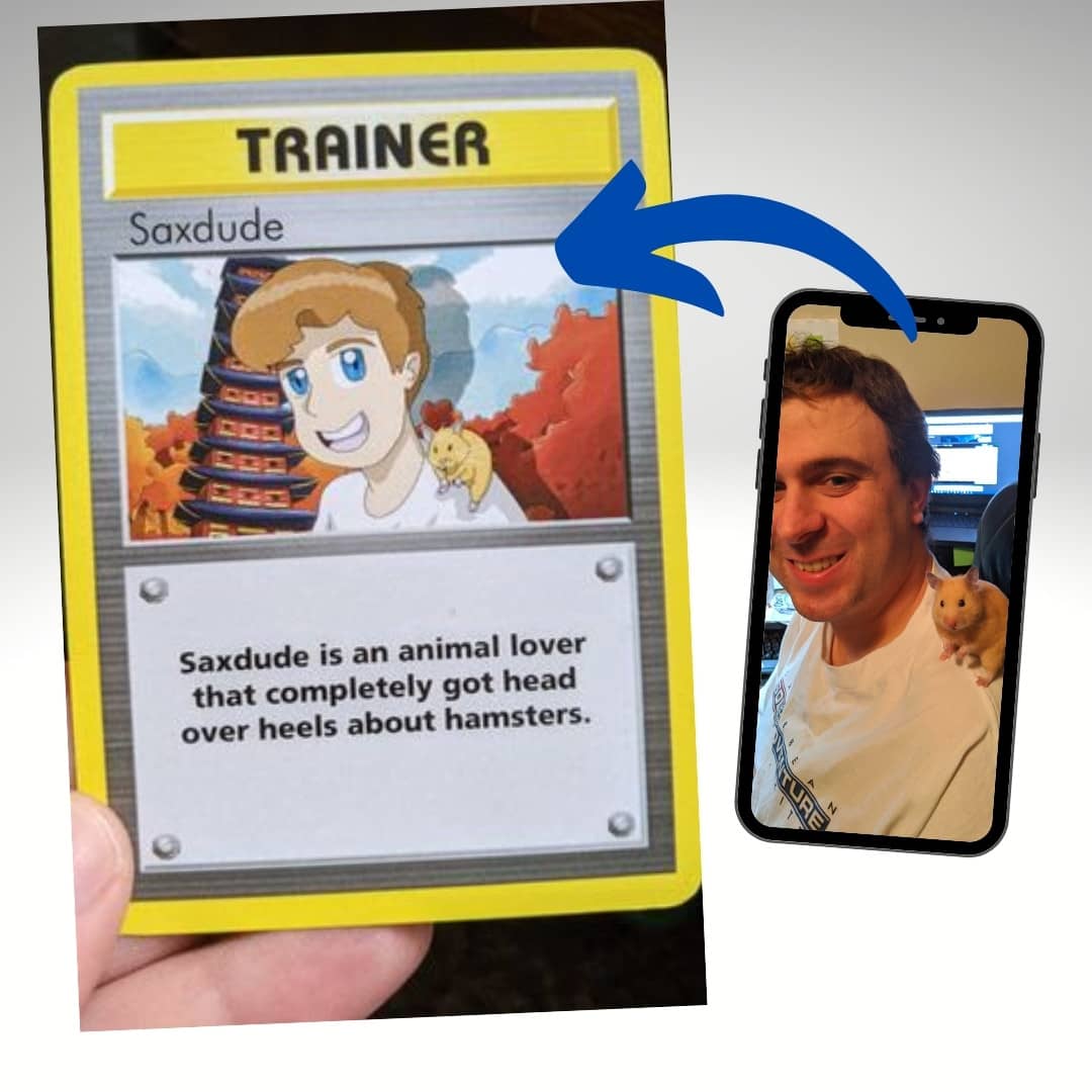 make a pokemon trainer card Custom Trainer Card
