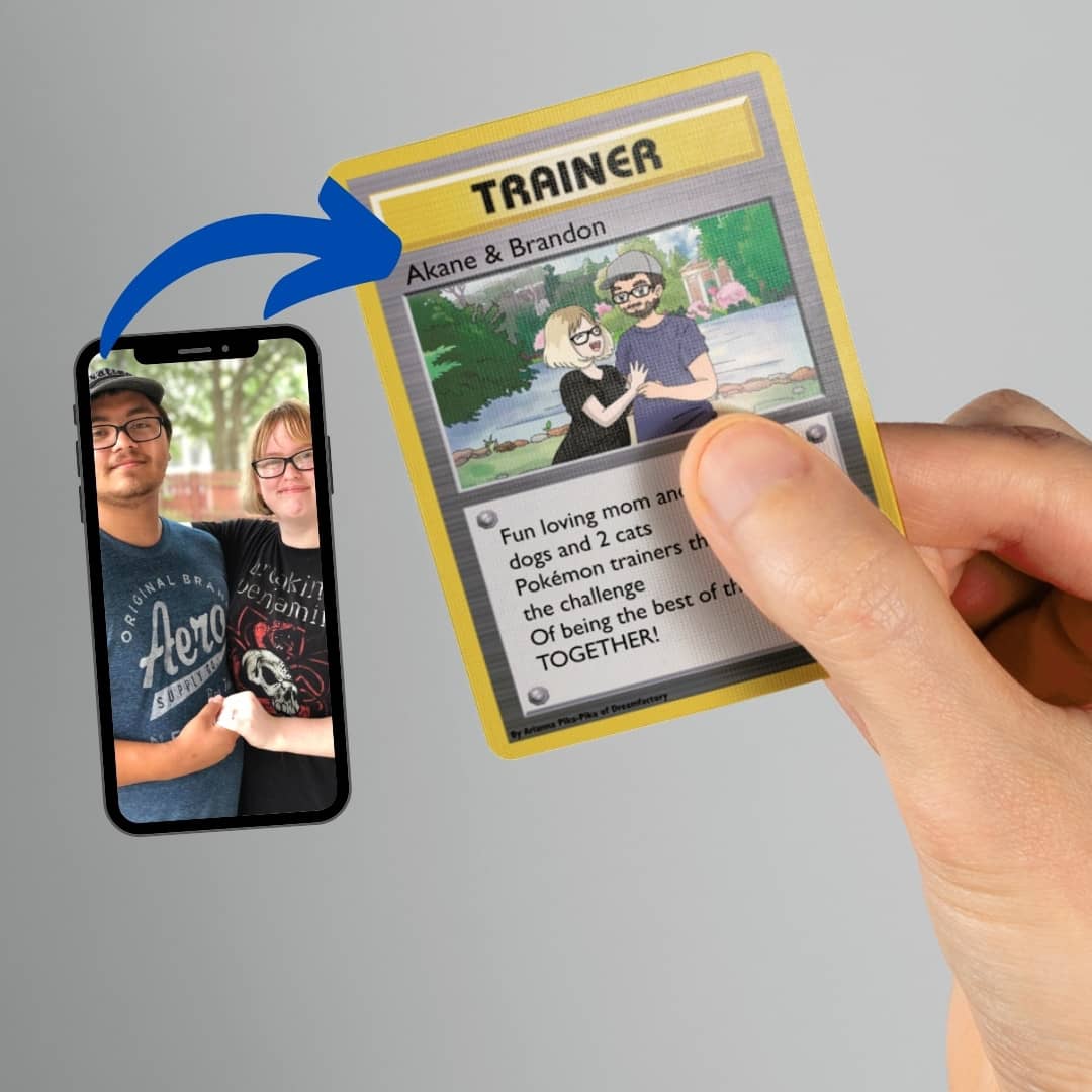 make your trainer card pokemon Custom Trainer Card